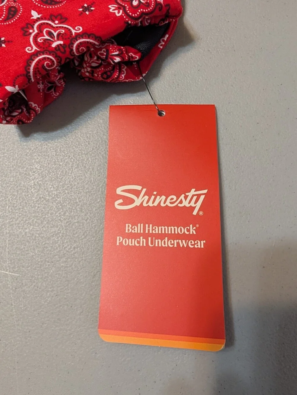 NWT Shinesty bandana ball hammock underwear, XL